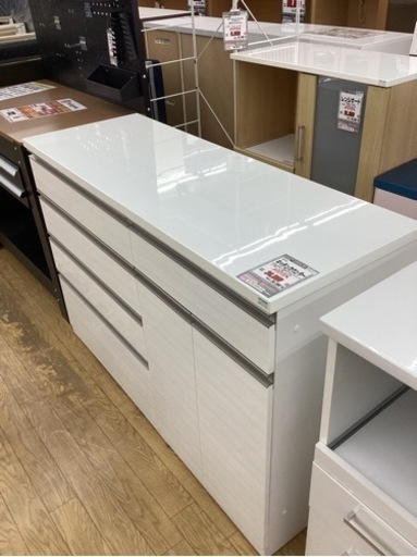 KB-18【新入荷　リサイクル品】ニトリ　キッチンカウンター　白