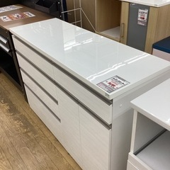 KB-18【新入荷　リサイクル品】ニトリ　キッチンカウンター　白