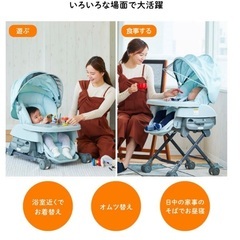 カトージ　ハイローチェアの画像