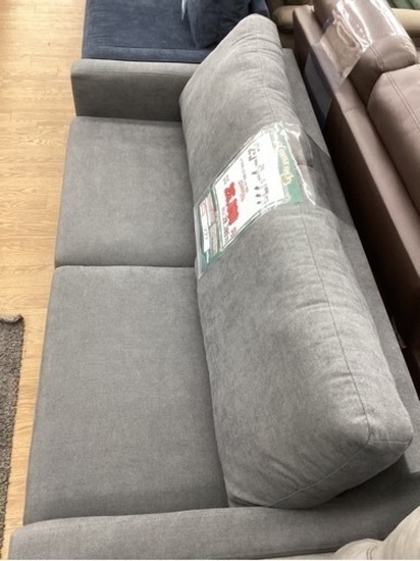 KB-19【新入荷　アウトレット】2シーターソファ　グレー