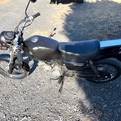 482.  動画あり　スズキ　GS50   希少　原付　バイク　50cc   車体の画像