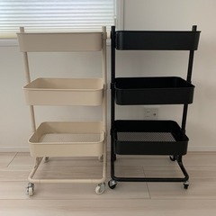 スチールワゴン2個セット