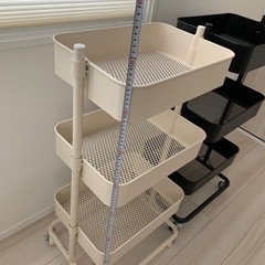 スチールワゴン2個セットの画像