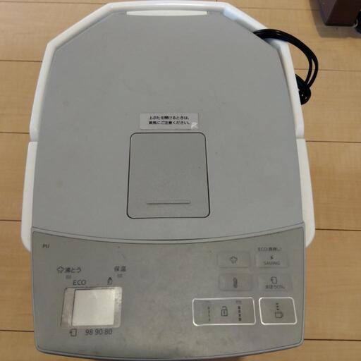 ミルク最適温度付き電気ポット