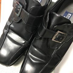 美品◎就活応援　ビジネスシューズ　黒　28.0 EEE