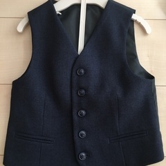 （値下げ）入学式スーツ 110  7点セット 美品の画像