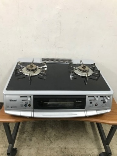 取引場所　南観音　K 2302-206 Rinnai ガステーブル　LPガス用　RTS-S660VCTS-L ガラストップで掃除しやすいです。