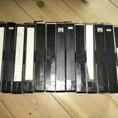 使用済み　VHS　13本