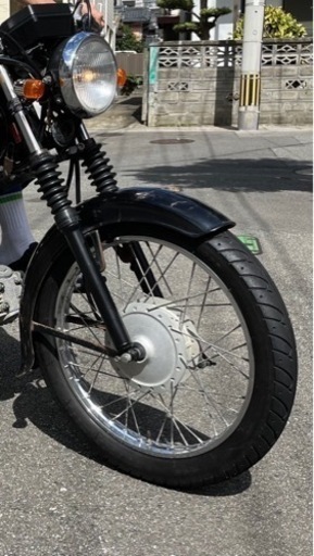 YB50Four　スクランブラー風カスタム　機関好調
