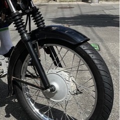 YB50Four　スクランブラー風カスタム　機関好調の画像
