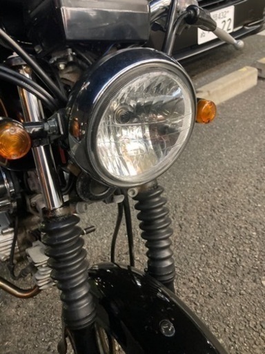 YB50Four　スクランブラー風カスタム　機関好調