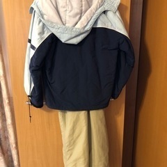 中古　スノーボードウェア上下　150サイズ　オマケでグローブの画像