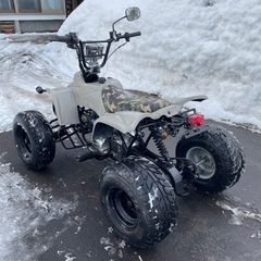 走行動画有ドリフト108cc四輪バギーATV書類有公道OKミニカー登録可能！タイヤバリ山林道山菜取りジャイロの画像