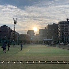 テニスやってみたいキッズ集まれ！江戸川区谷河内テニスコートの画像