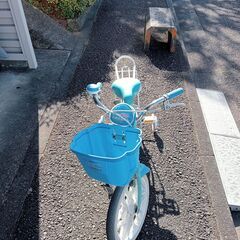 ブリヂストン エコキッズカラフル 16インチ ミント＆ライトブルー