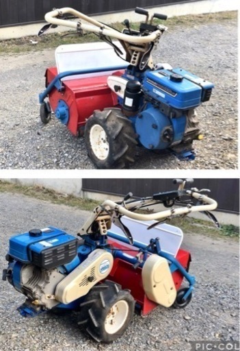 オーレック ハンマーナイフローター 草刈機モアー HR660B カワサキ FE250G 8馬力エンジン　自走式草刈機 引き取り限定 