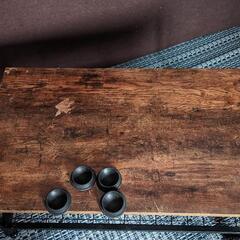 　断捨離中です。ドウシシャ　ラスティア テーブル センターテーブル ワイヤーメッシュ ビンテージ 幅86×奥行51×高さ41cm RT8540-CT

の画像