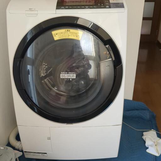 日立電気洗濯乾燥機ドラム式１０キロ