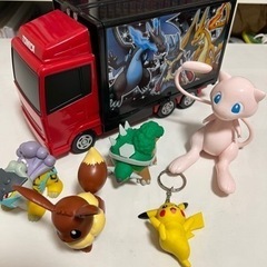 ポケモン　モンコレ　トラックと人形セットの画像