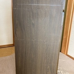 レンジボード　スライド式　キッチン収納　炊飯器　棚キッチンカウンター レンジ台 食器棚 シンプルの画像