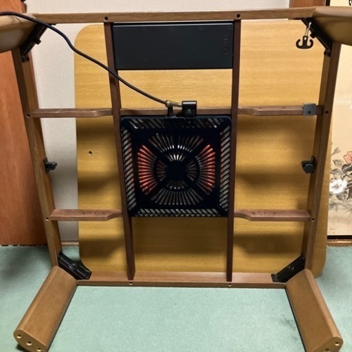 炬燵　こたつ　テーブル　木製　家具調炬燵　丸栄木工所　継ぎ足し用脚付き　取扱説明書付き
