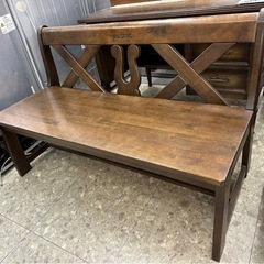 カリモクRUSTICベンチ