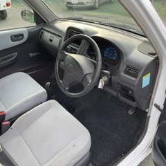 🉐【支払い総額9万円】車検令和5年11月21日日H19年式　スバル　プレオ　低走行　5速MT　4ナンバー貨物車調子良好 乗って帰れる！の画像