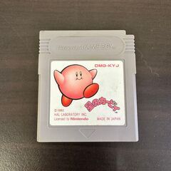 107 Nintendo GAMEBOY pocket MGB-001 ニンテンドー ゲームボーイポケット クリア 本体 ソフト 星のカービィの画像