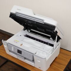 【ヤ取8/10終了】≪ZT353ジ≫ 外観美品 brother/ブラザー インクジェットプリンター複合機 MFC-J6583CDW A3/1段トレイ 印刷難あり/現状品の画像