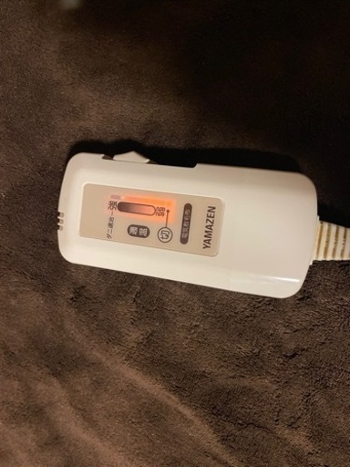 YAMAZEN ふんわりやわらか電気敷き毛布（お話し中）