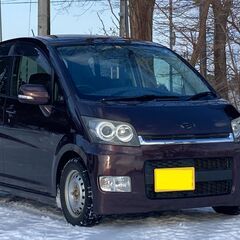 【車検たっぷり】キレイ/H20/ムーブカスタム/4WD/18万キ...