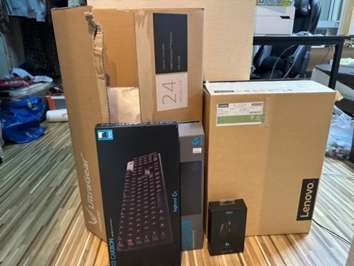 Lenovo ゲーミングPC Core i5-12400F GTX 1660 SUPERゲーミングモニターその他logicool周辺機器