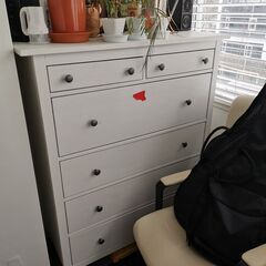 【2月17日】IKEA HEMNES チェスト白