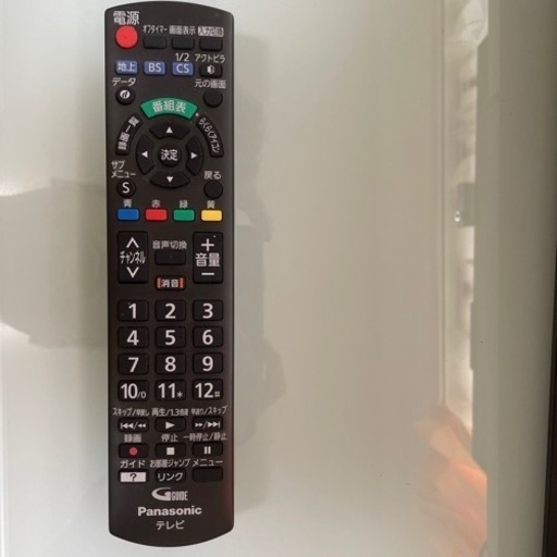 Panasonic製テレビリモコン