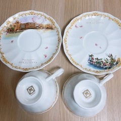 【箱無し🍓新品】ディズニー ミラコスタ 限定 afternoon tea ティーカップ セットの画像