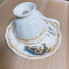 【箱無し🍓新品】ディズニー ミラコスタ 限定 afternoon tea ティーカップ セットの画像