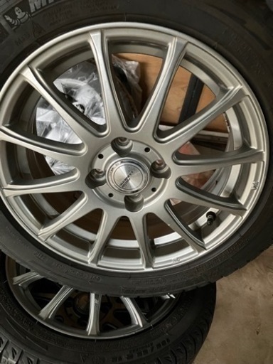 アルミホイール15インチ　スタッドレスタイヤ４本
