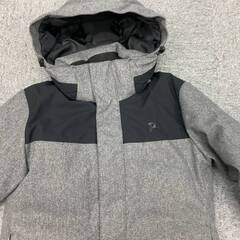 ダウン ArnoldPalmer アーノルドパーマー Lサイズ メンズ グレー ブラック ファッション アウター ジャンパー コート 221215-424の画像