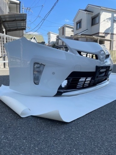 プリウス　30系　後期　純正　フロントバンパー