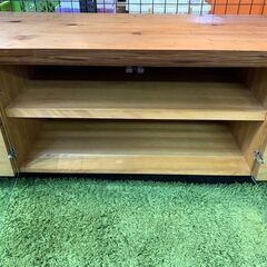 【リサイクルストアスターズ城西店】大型テレビ台 テレビ台 家具 茶色の画像