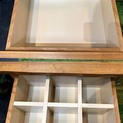 【リサイクルストアスターズ城西店】大型テレビ台 テレビ台 家具 茶色の画像