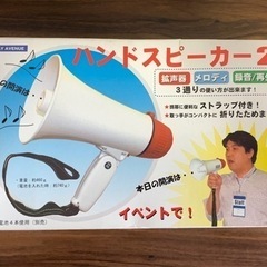 ハンドスピーカーの画像