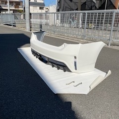 プリウス　30系　NOBLESSE ノブレッセ　リアバンパー　専用マフラーカッターセットの画像