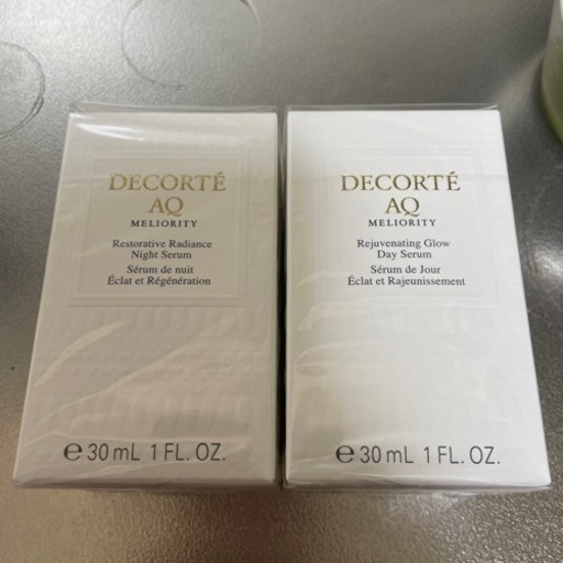 コスメデコルテ　AQ ミリオリティ　ダブル　コンセントレイション　デイセラムn ナイトセラムn