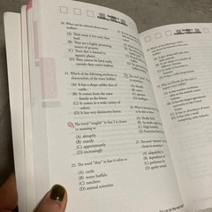 TOEFL模試本あげますの画像