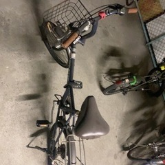 折りたたみ自転車　　終了の画像