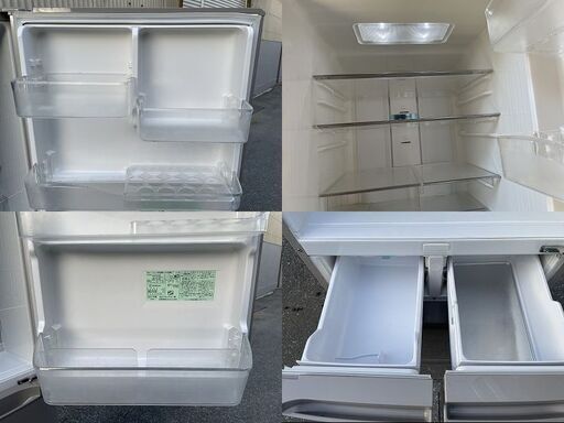 ★ 動作〇 清掃済 ★ 冷蔵庫 日立 R-S42BM -1 415L 5ドア 2012年製 幅600x奥行669x高さ1798mm