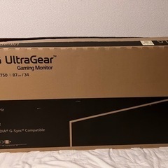 LG 湾曲ゲーミングモニター UltraGear 34GL750...