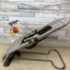 【値下げしました】Richell リッチェル バウンシングシート　バウンサー　メッシュ　おもちゃ付の画像