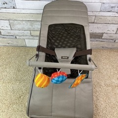 【値下げしました】Richell リッチェル バウンシングシート　バウンサー　メッシュ　おもちゃ付の画像